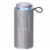 Renewgoo GooBlast Speaker Portable Bluetooth Wireless LED Light Color Show, Gray Perspective: front