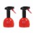 Evo Oil Sprayer Bottle, Non-Aerosol for Olive Oil and Cooking Oils, Red, 8oz, Set of 2 Perspective: front