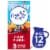 Crystal Light Fruit Punch Sugar Free Caffeine Free Powder Drink Mix Pitcher Packets Perspective: front