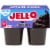Jell-O Dark Chocolate Sugar Free Pudding Cups Snack Perspective: front