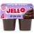 Jell-O Original Chocolate Pudding Cups Snack Perspective: front