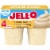 Jell-O Creme Brulee Sugar Free Rice Pudding Cups Snack Perspective: front