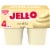 Jell-O Original Vanilla Pudding Cups Snack Perspective: front