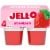 Jell-O Original Strawberry Jello Cups Gelatin Snack Perspective: front