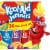 Kool Aid Jammers Variety Pack with Tropical Punch Grape & Cherry Kids Drink 0% Juice Box Pouches Perspective: front
