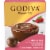 Godiva Chocolate Pudding with Real Dried Raspberries Instant Pudding Mix Perspective: front