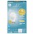 GE LED + Dusk to Dawn A19 Soft White Light Bulb Perspective: front