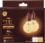 GE Vintage Style Warm Candle Light Bulbs Perspective: front