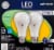 GE 12-Watt (75-Watt) A21 LED Light Bulbs Perspective: front