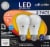 GE 6-Watt (40-Watt) A19 LED Light Bulbs Perspective: front