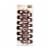 Scunci® Effortless Beauty Brown Clippies Perspective: front