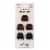 Scunci No-Slip Grip Clips Perspective: front
