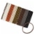 Scunci® No Damage Comfort Classics Print Elastics - Brown / Black Perspective: front
