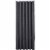 Zenna Home 70 In. x 72 In. Steel Gray Luxury Spa Waffle Shower Curtain CFRWAFGYL Perspective: front