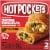 Hot Pockets Frozen Snack Chicken Broccoli & Cheddar Crispy Buttery Crust Frozen Sandwiches Perspective: front