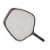 JED Pool Tools Pro Aluminum Deep Leaf Pool Skimmer Head w/ Nylon Mesh Bag, Black Perspective: front
