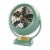 Vornado VFAN Vintage Air Circulator Fan - Green Perspective: front