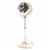 Vornado VFAN Sr. Vintage Pedestal Fan - Vintage White Perspective: front