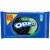 Oreo Mint Flavored Creme Chocolate Sandwich Cookies Family Size Perspective: front