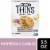 Good Thins Parmesan & Garlic Rice & Cheese Snacks Gluten Free Crackers Perspective: front