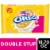 Oreo Double Stuf Golden Sandwich Cookies Family Size Perspective: front
