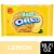 OREO Lemon Creme Sandwich Cookies Family Size Perspective: front