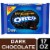 OREO Dark Chocolate Creme Chocolate Sandwich Cookies Family Size Perspective: front