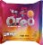 Oreo Trolls World Tour Pink Glitter Colored Creme Golden Sandwich Cookies Perspective: front