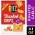 RITZ Toasted Chips Roasted Garlic Crackers Perspective: front
