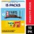 CLIF BAR Minis Energy Bars & belVita Crunchy Breakfast Biscuits Variety Pack Perspective: front