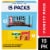 CLIF BAR Minis Energy Bars & belVita Crunchy Breakfast Biscuits Variety Pack Perspective: front