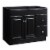 Wyndham Ready to Assemble Wood Vanity Cabinet in Bronze Espresso 36-in by 21-in Perspective: front