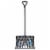 Suncast Deluxe Combo Steel Shovel - Gray Perspective: front