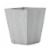 Suncast 16 Inch Farmington Decorative Rustic Wood Finish Garden Planter, White Perspective: front