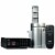 RCA Digital RV & FM Radio Black Box, Silver Rotator Outdoor Antenna VH226E Perspective: front