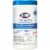 Clorox Healthcare Bleach Germicidal Wipes, 6 3/4 X 9, Unscented, 70/Canister Perspective: front