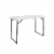 4 ft. Centerfold Adjustable Height Table Perspective: front