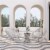 CosmoLiving by Cosmopolitan Avo Modern XL Lounge Chairs (2) in Light Gray Perspective: front