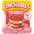 Lunchables Pepperoni & Mozzarella Cheese with Crackers Kids Lunch Snack Perspective: front