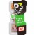 P3 Portable Protein Snack Pack with Turkey, Peanuts & Cheddar Cheese, Tray Perspective: front