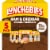Lunchables Ham and Cheddar Cracker Stackers with Cookies for School Lunch or Easy Snack Trays Perspective: front