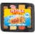 Lunchables Ham & Pepperoni with Cheddar & Mozzarella Cheese Crackers & Chocolate Chip Cookies Kit Perspective: front