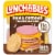 Lunchables Ham & Cheddar Cheese Cracker Stackers with Vanilla Creme Cookies Snack Kit Perspective: front