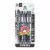 Z-Grip Retractable Ballpoint Pen, Medium Point, 1.0mm, Black Ink, Clear Barrel Perspective: front