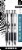 F-301 Retractable Ballpoint 0.7mm Black 4pk Perspective: front