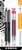 Zebra G-350 0.7mm Black Gel Retractable Pens and Bonus Refills Perspective: front