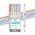 Zebra Pen Mildliner Double-Ended Creative Highlighter Set - Cool & Refined 5-Pack Perspective: front