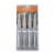 Allrecipes Poly Steak Knives - 4 Pack - Gray Perspective: front
