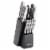 Farbarware® Platinum Stainless Steel Cutlery Set Perspective: front