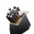 KitchenAid Two Tone Slim Block Knife Set - Black Perspective: front